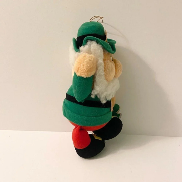 Vintage Emerald  Buddies 11 Inch Tall Kiddiefun Dublin 2 Leprechaun Plush - Picture 5 of 14